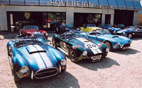 Sovereign Car Sales : Outside the Showrooms, a selection of used AC Cobras